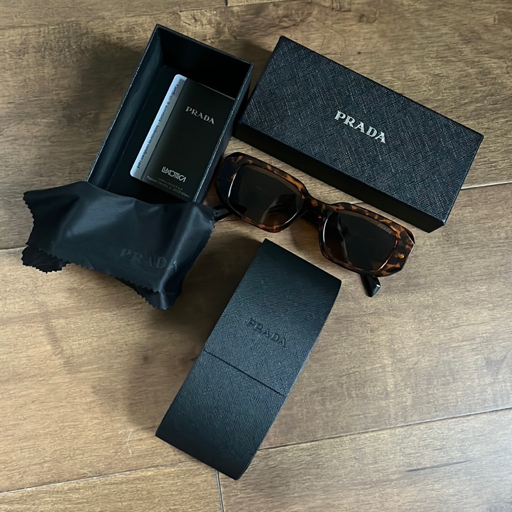 Prada Symbole Tortoise Sunglasses